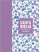 Biblia Rvr 1960 Compacta Símil Piel Flores Lila Claro (Bible Rvr 1960 Compact Size Leatherlike Light Lilac Flowers(spanish Edition) by Reina Valera 1960