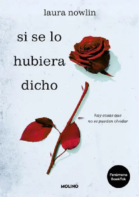 Si Se Lo Hubiera Dicho / If Only I Had Told Her by Laura Nowlin