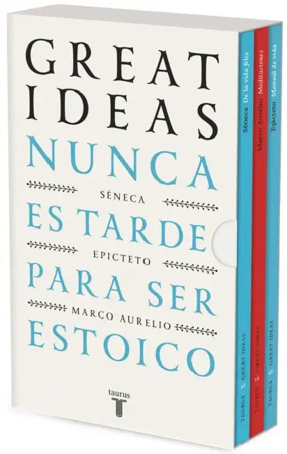 Estuche. Nunca Es Tarde Para Ser Estoico / Boxed Set. It Is Never Too Late to Be Stoic by Séneca, Epicteto, Marco Aurelio