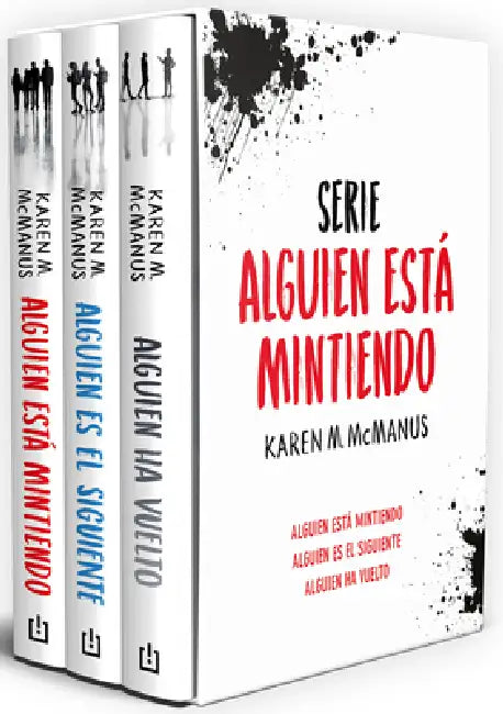 Estuche Serie Alguien Està Mintiendo (Contiene: Alguien Està Mintiendo / Alguien Es El Siguiente / Alguien Ha Vuelto) / One of Us Is Lying Box Set by Karen M. McManus
