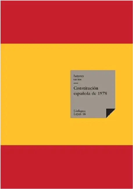 Constitución española de 1978 by Varios, Autores