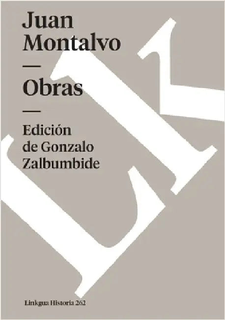 Obras by Juan Montalvo