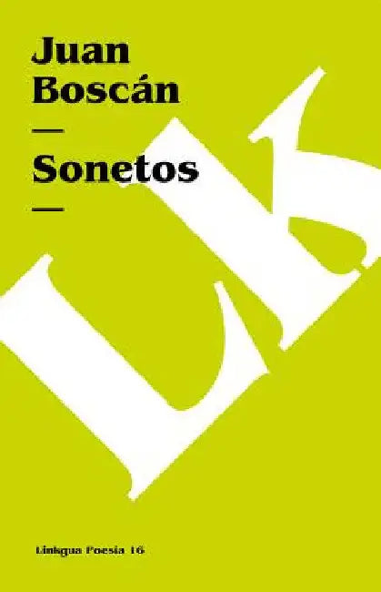 Sonetos by Juan Boscán