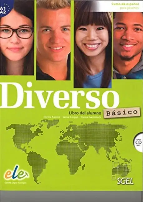 Diverso Basico - Libro del alumno + CD (MP3). A1-A2 by Encina Alonso