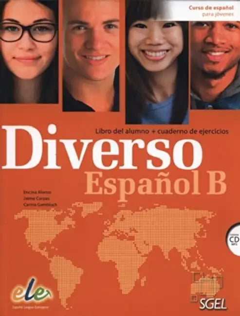 Diverso Espanol B - Libro del alumno + Cuaderno de ejercicios + CD (MP3) by Encina Alonso
