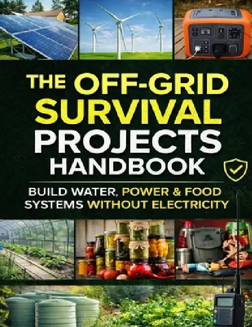 The Off-Grid Survival Projects Handbook; Build Water, Power & Food Systems Without Electricity by Self-Reliance Projects