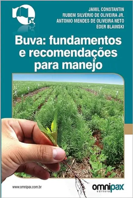 Buva: fundamentos e recomendações para manejo by Constantin, Jamil