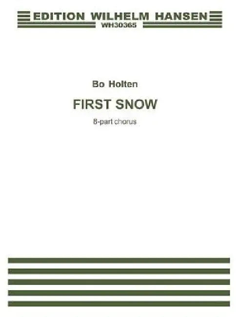 First Snow by Bo Holten