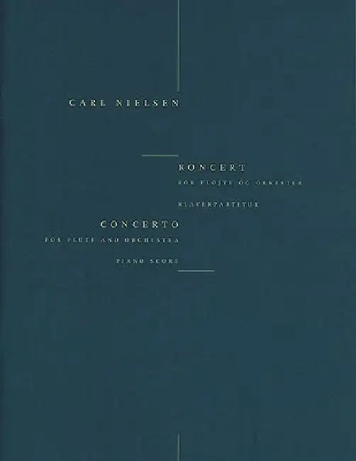 Concerto for Flute and Orchestra by Carl Nielsen