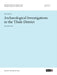 Archaeological Investigations in the Thule District. Descriptive Part. by Erik Holtved