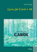 Lyrics for Carol + 44: Songs by Svend Engh