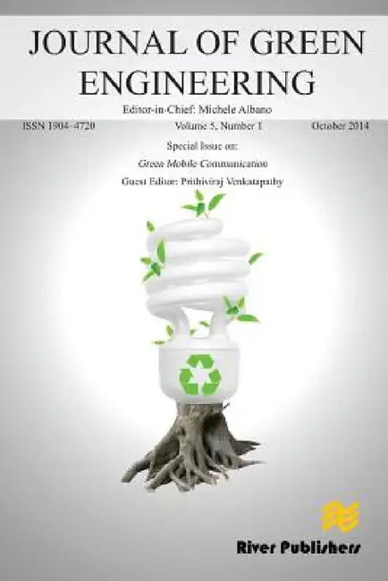 JOURNAL OF GREEN ENGINEERING Volume 5, No. 1; Special Issue: Green Mobile Communication by V. Prithiviraj