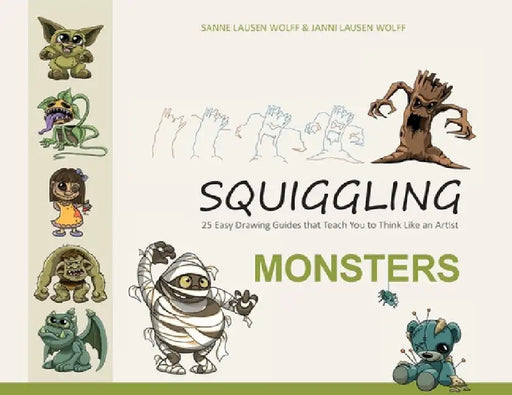 Squiggling - Monsters by Sanne Lausen Wolff