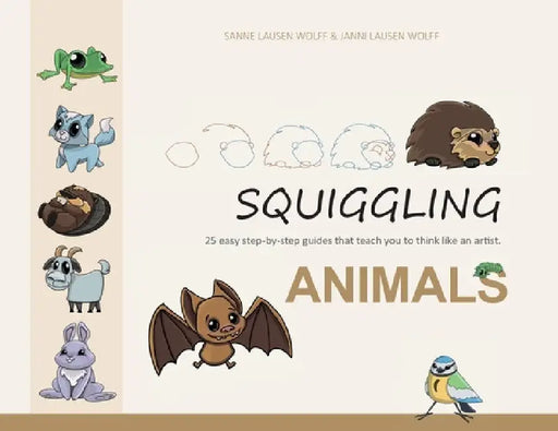 Squiggling - Animals by Sanne Lausen Wolff