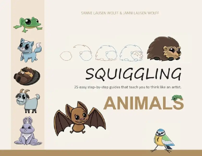 Squiggling - Animals by Sanne Lausen Wolff