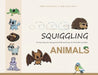 Squiggling - Animals by Sanne Lausen Wolff