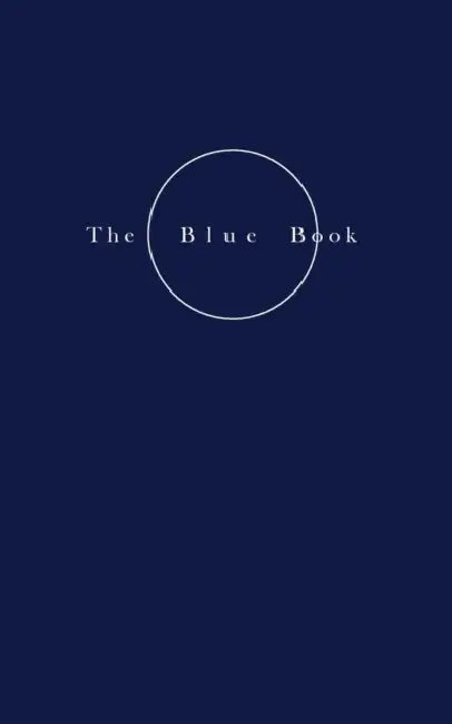 The Blue Book - Ode to Wisdom by Helene Lundbye Petersen