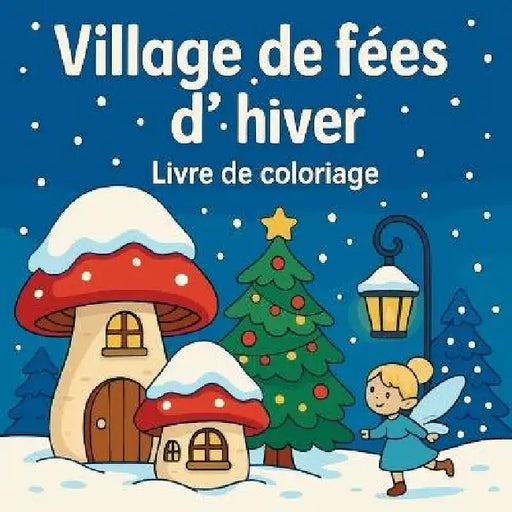 Village de fées d'hiver - Livre de coloriage by Chris Martin