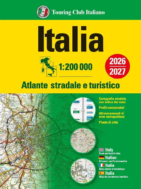 Italie atlas - atlante stradale 2026/2027 BOX Set