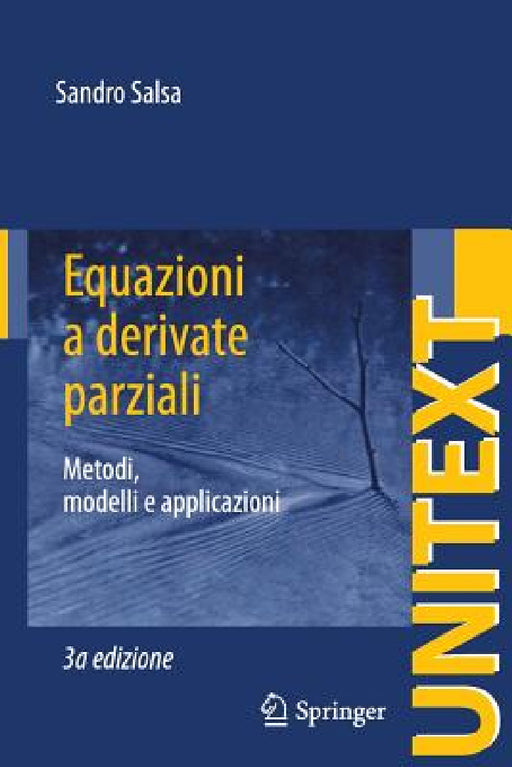 Equazioni a Derivate Parziali: Metodi, Modelli E Applicazioni by Sandro Salsa