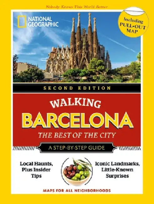 National Geographic Walking Barcelona, 2nd Edition by National