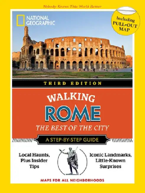 National Geographic Walking Rome, 3rd Edition by National Geographic