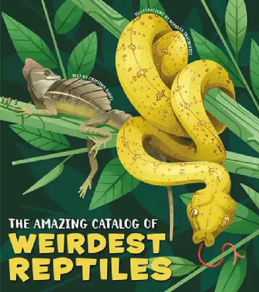 The Amazing Catalog of Weirdest Reptiles by Rossella Trionfetti
