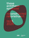 These, Antithese, Synthese – reconstructed (Bilingual edition)