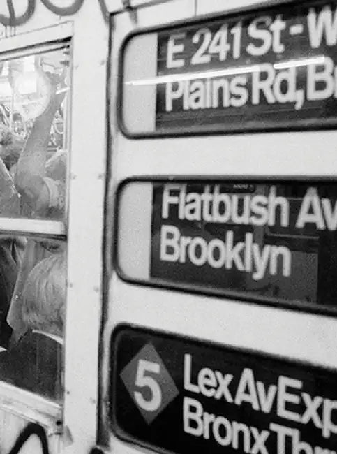 Brian Young: The Train NYC 1984 by Brian Young