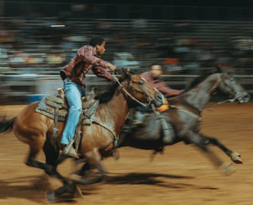 Eight Seconds: Black Rodeo Culture: Photographs by Ivan McClellan by Rosen, Charles Sampson