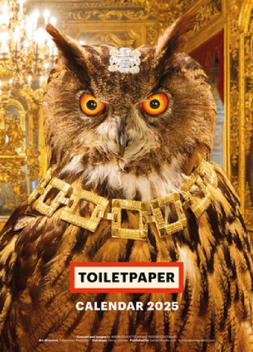 Toilet Paper Calendar 2025 by Maurizio Cattelan, Pierpaolo Ferrari