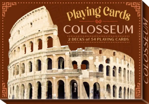 Colosseum Playing Cards - 2 Deck Box by Severino (Severino Baraldi) Baraldi