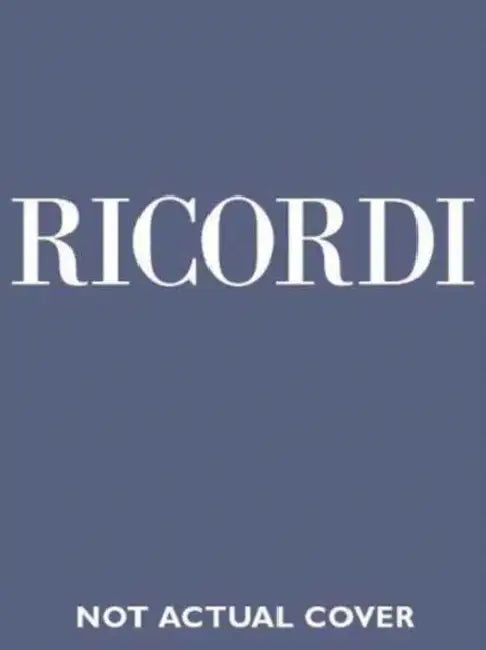La Cenerentola: Libretto by Gioacchino Rossini, Thomas Martin, Ruth Martin