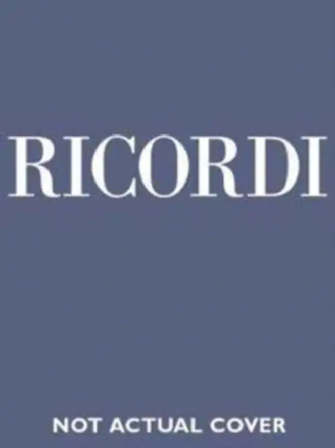 La Cenerentola, Volume 1 & 2: Vocal Score by Gioacchino Rossini, Alberto Zedda
