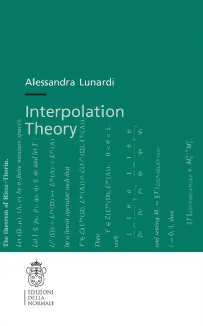 Interpolation Theory by Alessandra Lunardi