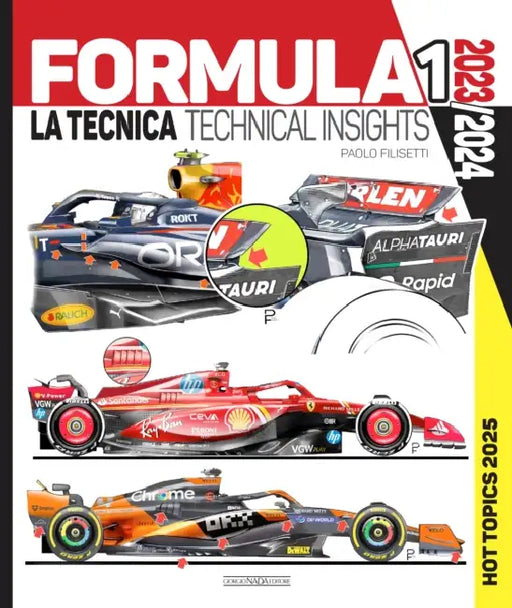 Formula 1 2023-2024: Technical Insights by Paolo Filisetti