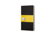 Moleskine Squared Cahier L - Black Cover (3 Set) by Moleskine