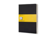 Moleskine Cahier Journal (Set of 3), Extra Large, Squared, Black, Soft Cover (7.5 X 10) by Moleskine