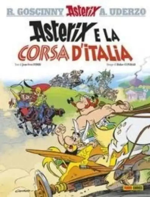 ASTERIX E LA CORSA DITALIA by RENE GOSCINNY