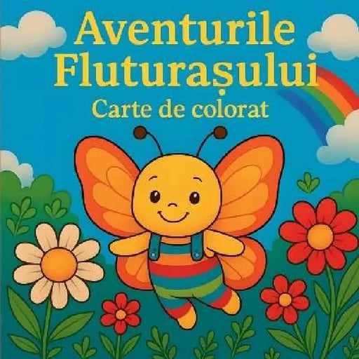 Aventurile Fluturașului - Carte de colorat by Chris Martin