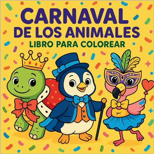 Carnaval de los Animales Libro para colorear by Martin, Chris