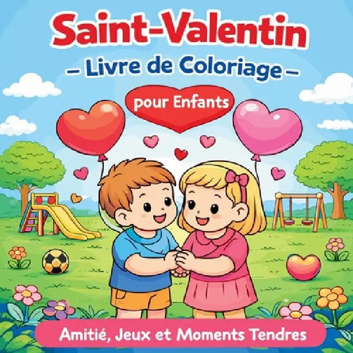 Saint Valentin - Livre de Coloriage pour Enfants by Johana Iahn