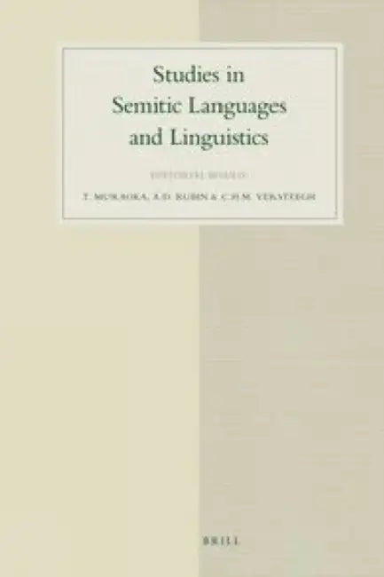General Linguistics and the Teaching of Dead Hamito-Semitic Languages: Proceedings of the Symposium Held in Groningen, 7th-8th November 1975, on the O by J. H. Hospers