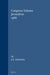 Congress Volume Jerusalem 1986 by J. a. Emerton