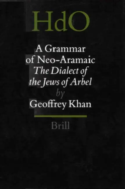 A Grammar of Neo-Aramaic: The Dialect of the Jews of Arbel by Geoffrey Khan