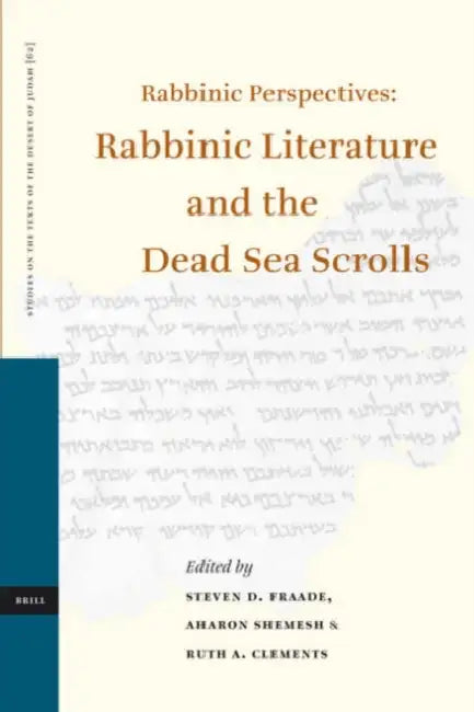 Rabbinic Perspectives: Rabbinic Literature and the Dead Sea Scrolls by Steven Fraade, Aharon Shemesh, Ruth Clements