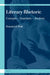 Literary Rhetoric: Concepts - Structures - Analyses by Heinrich F. Plett