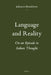 Language and Reality: On an Episode in Indian Thought by Johannes Bronkhorst