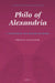 Philo of Alexandria: A Thinker in the Jewish Diaspora by Mireille Hadas-Lebel