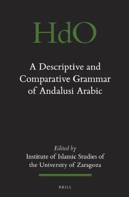 Grammatical Sketch of the Spanish Arabic Dialect Bundle by University of Zaragoza